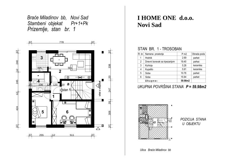 I HOME ONE Braće Miladinov